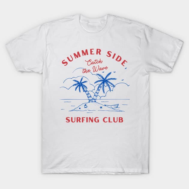 surfing club T-Shirt by Kahlenbecke